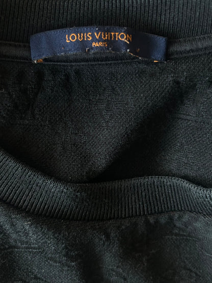 Louis Vuitton Black Monogram Pocket T-Shirt