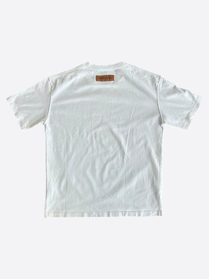 Louis Vuitton White Flower Tapestry T-Shirt