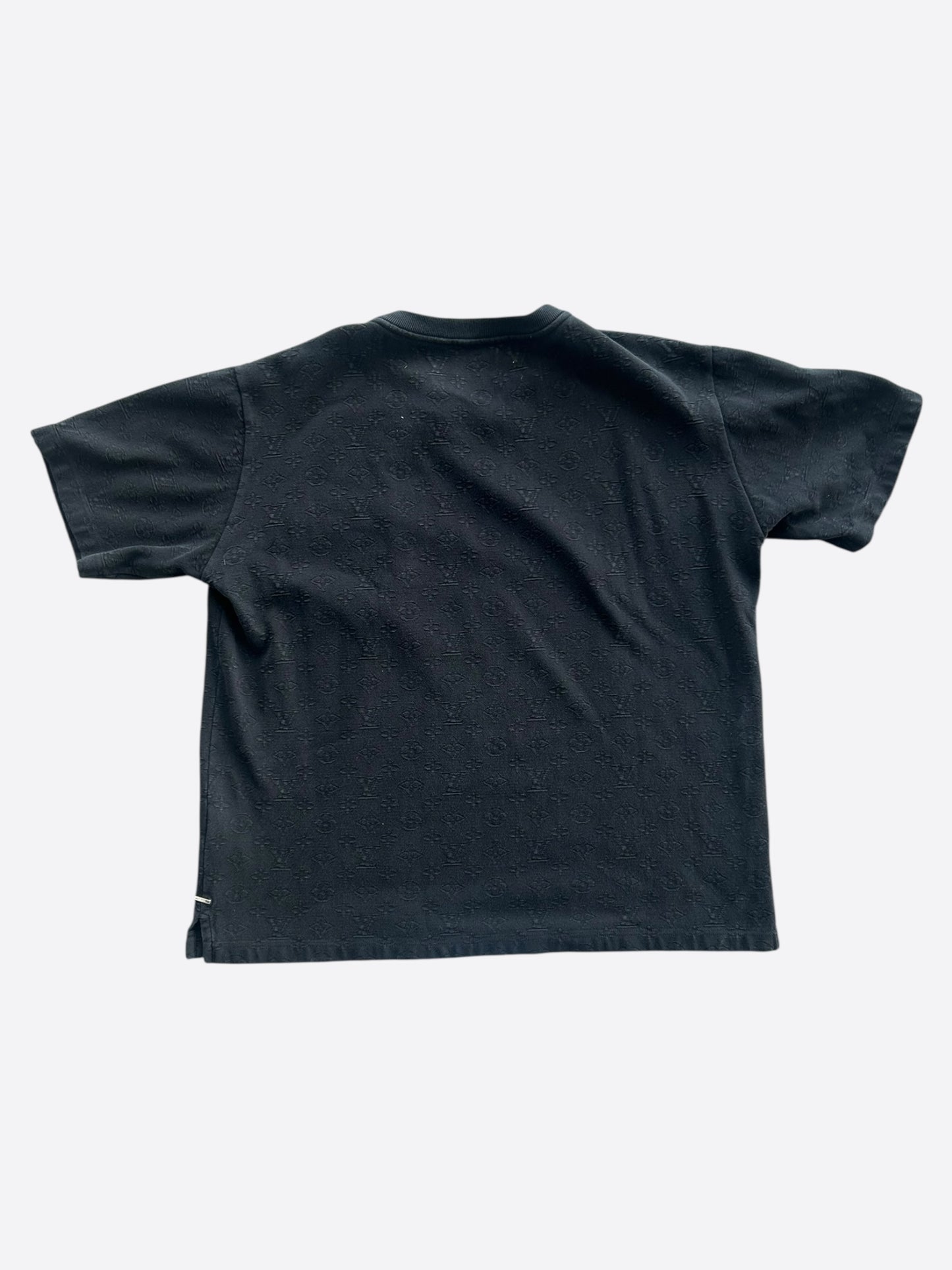 Louis Vuitton Black Monogram Pocket T-Shirt