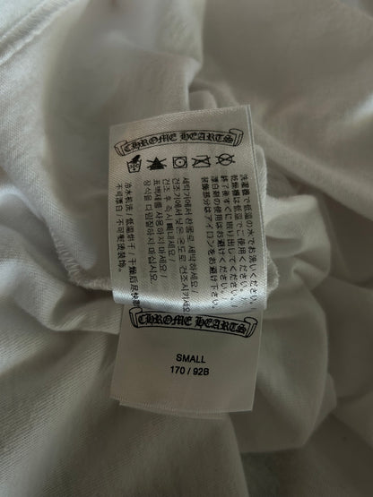 Chrome Hearts White & Red NY Longsleeve T-Shirt