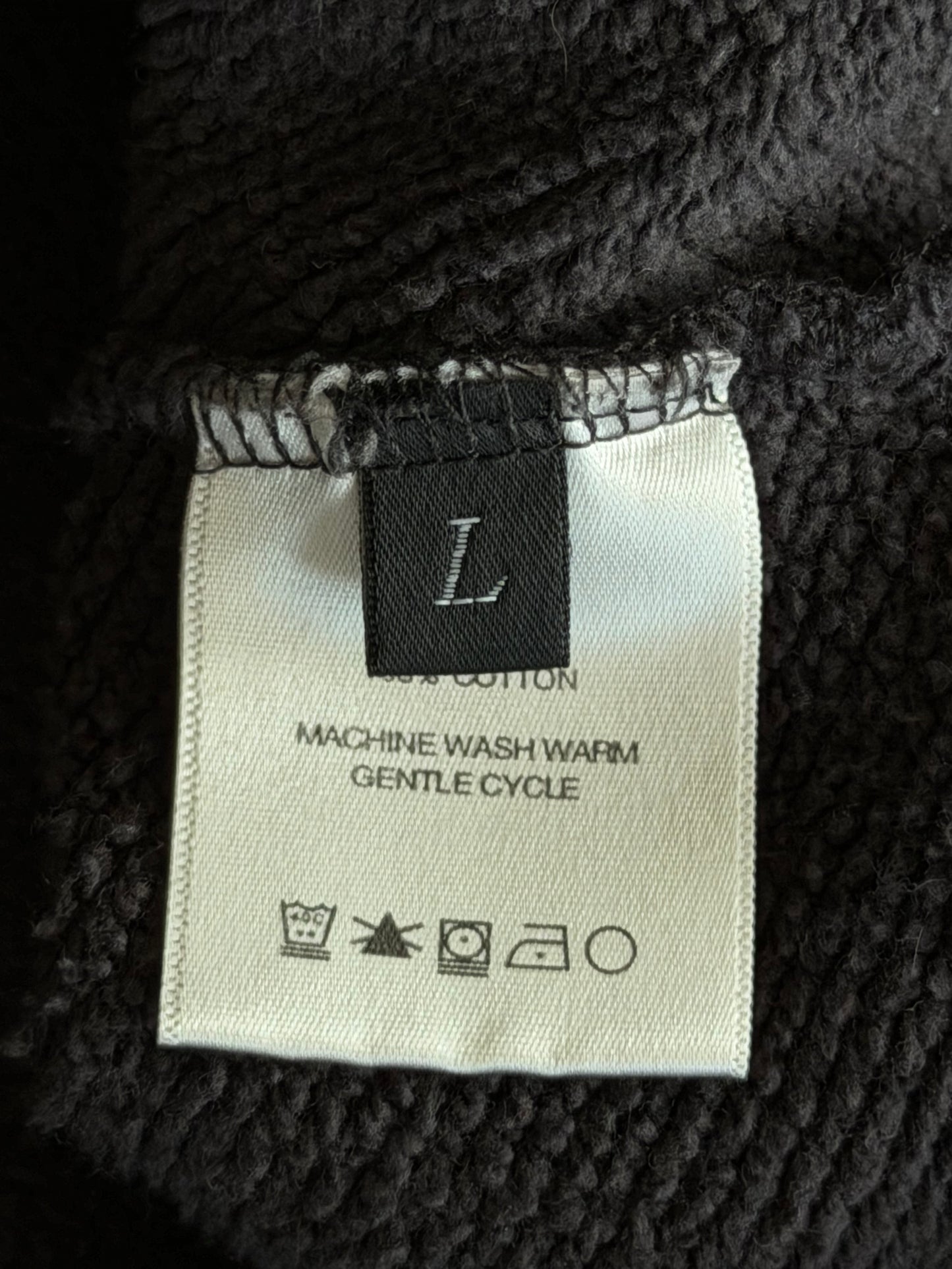 Enfants Riches Deprimes Faded Black & White Le Rosey Graphic Sweater