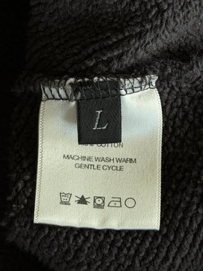 Enfants Riches Deprimes Faded Black & White Le Rosey Graphic Sweater