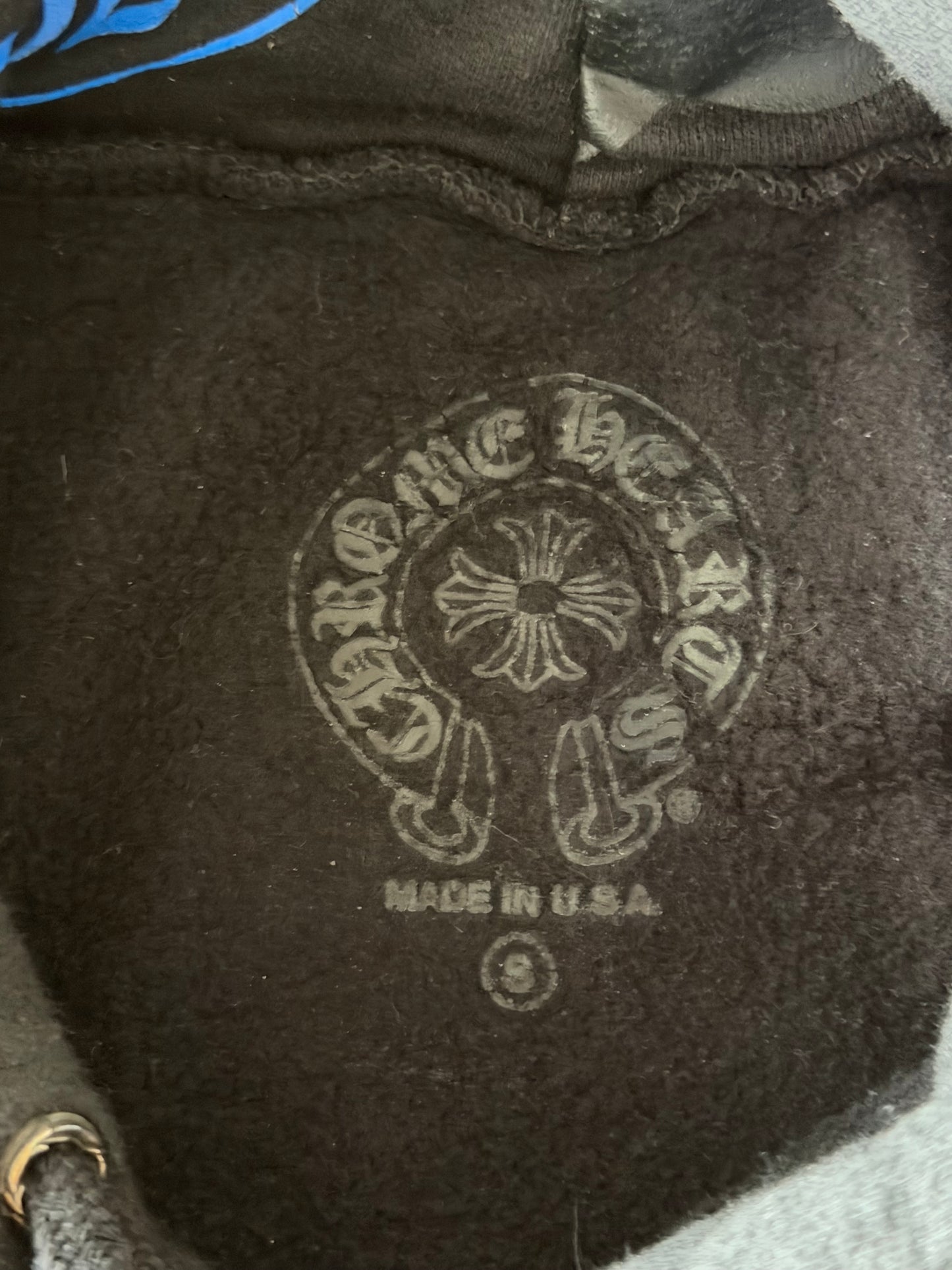 Chrome Hearts Black & Multicolor Stencil Hoodie