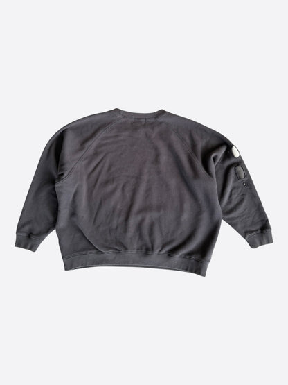 Enfants Riches Deprimes Faded Black & White Le Rosey Graphic Sweater