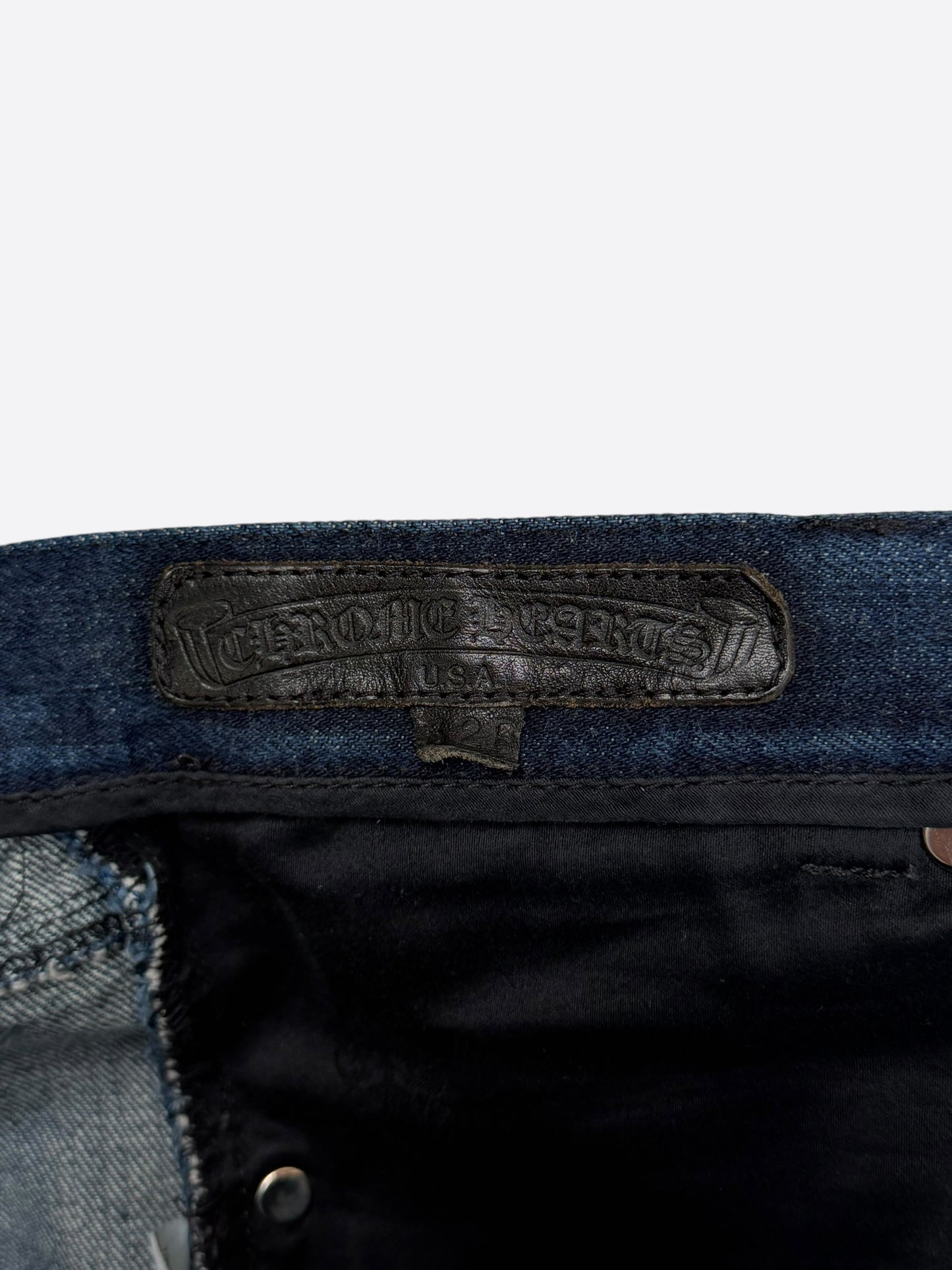 Chrome Hearts Blue Jeans