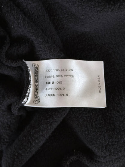 Chrome Hearts Black & Pink Online Exclusive Horseshoe Logo Hoodie