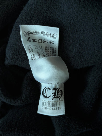Chrome Hearts Black & Pink Online Exclusive Horseshoe Logo Hoodie