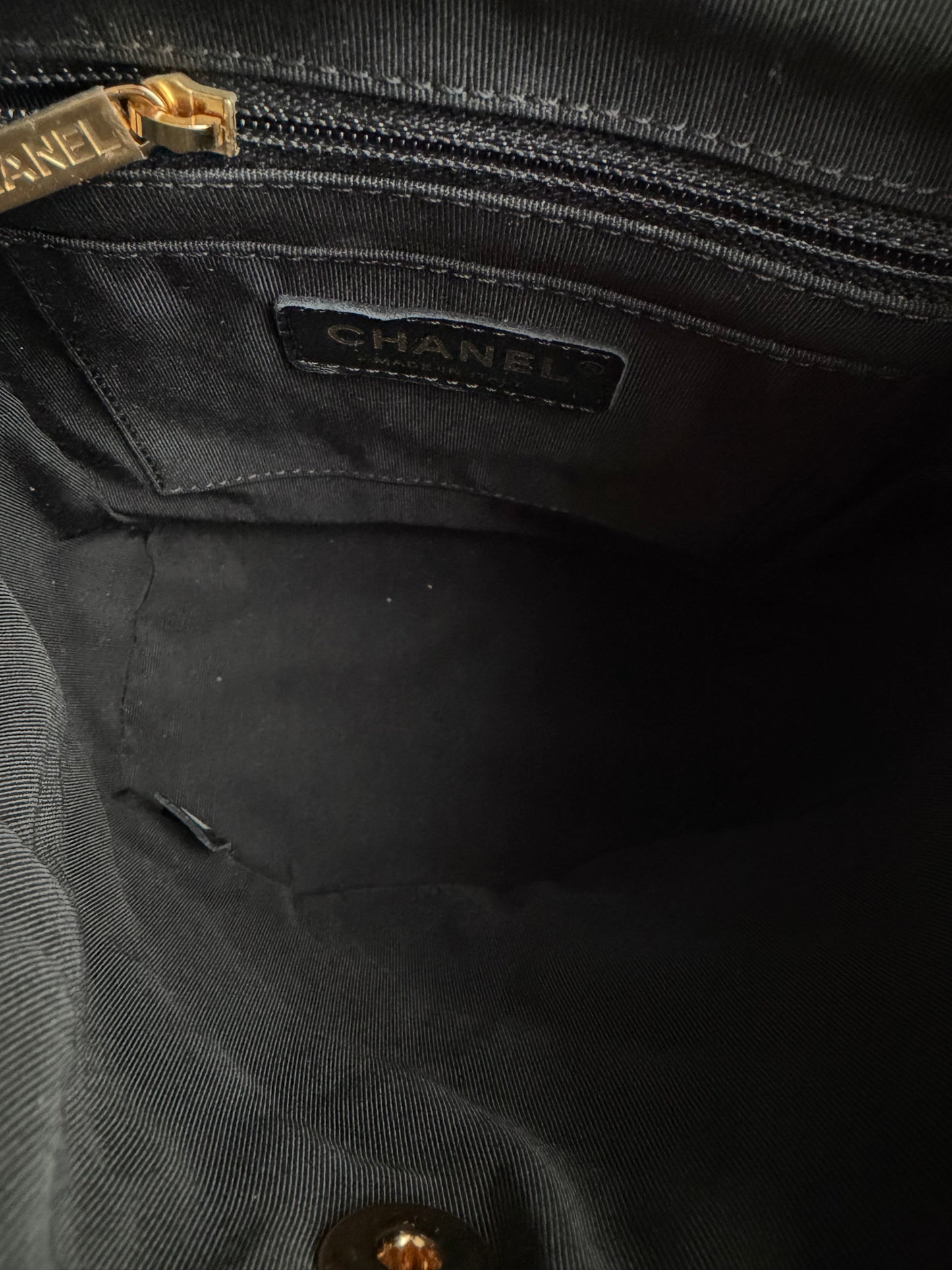 Chanel Black Lambskin Quilted Mini Urban Spirit Backpack
