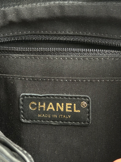 Chanel Black Lambskin Quilted Mini Urban Spirit Backpack