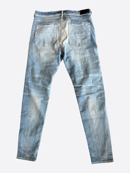 Amiri Clay Indigo & Black Patch MX1 Jeans