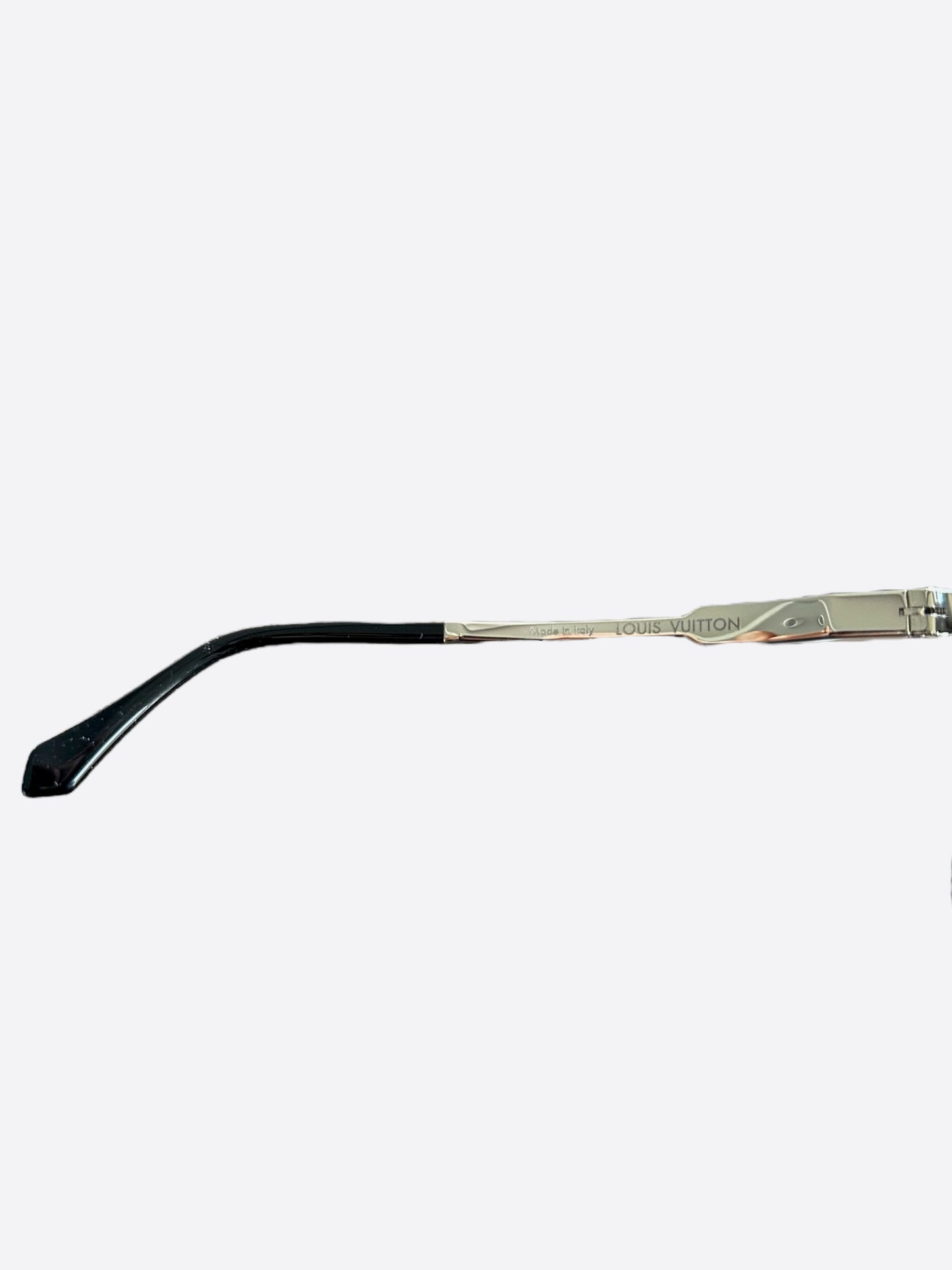 Louis Vuitton Silver Cyclone Metal Sunglasses