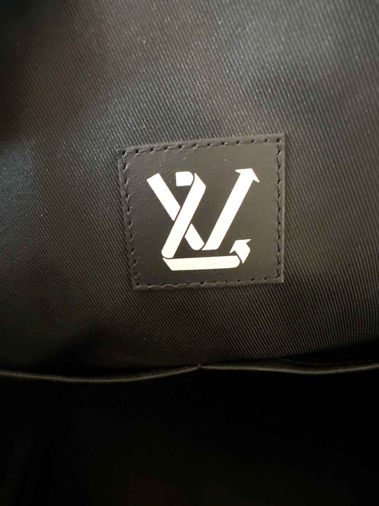 Louis Vuitton Black & White Snow Capsule Backpack