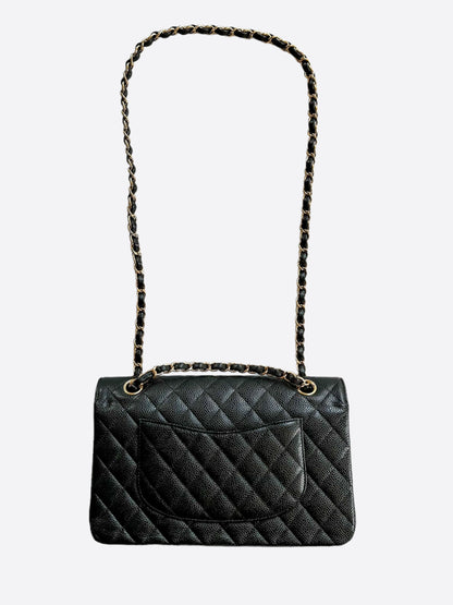 Chanel Black Caviar Medium Flap Bag