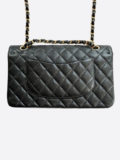 Chanel Black Caviar Medium Flap Bag