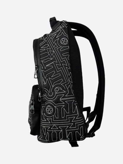 Louis Vuitton Black & White Snow Capsule Backpack