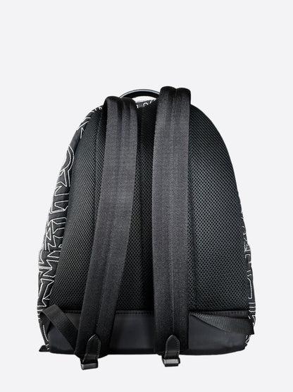 Louis Vuitton Black & White Snow Capsule Backpack