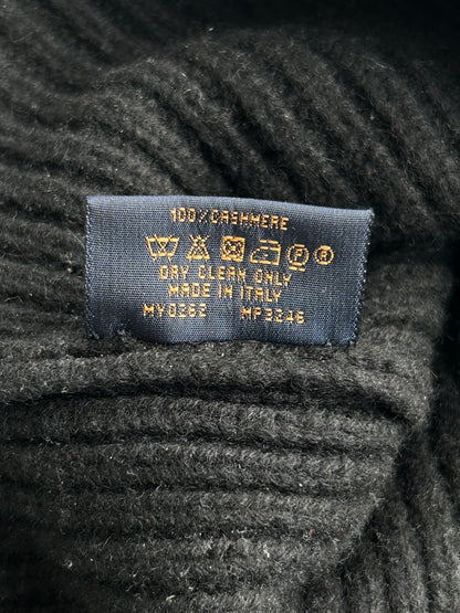 Louis Vuitton Black Ahead Logo Beanie