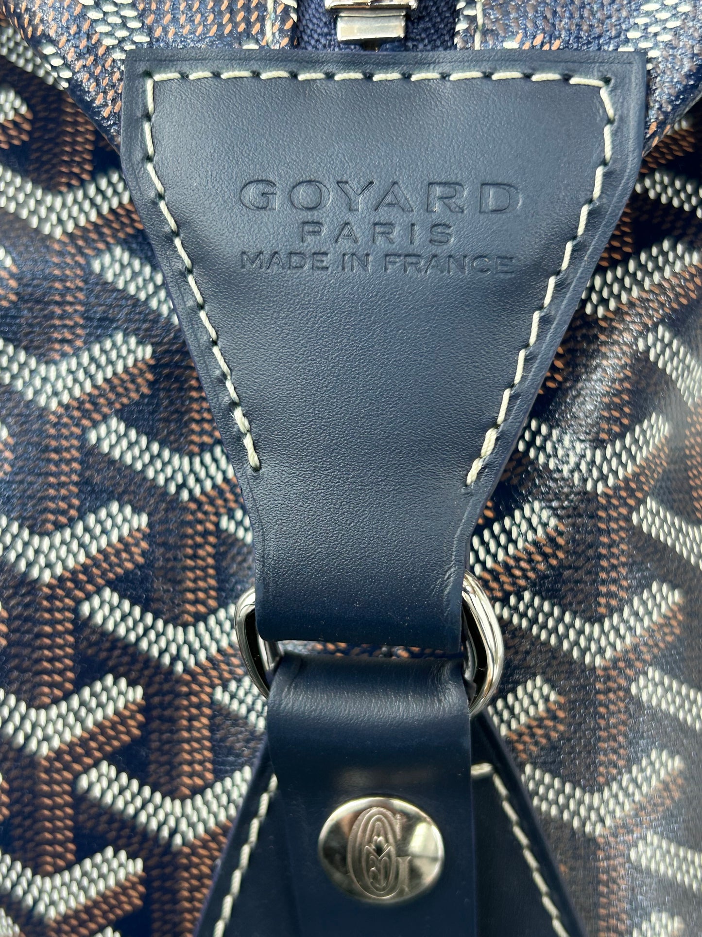 Goyard Navy Boeing 55 Duffel Bag
