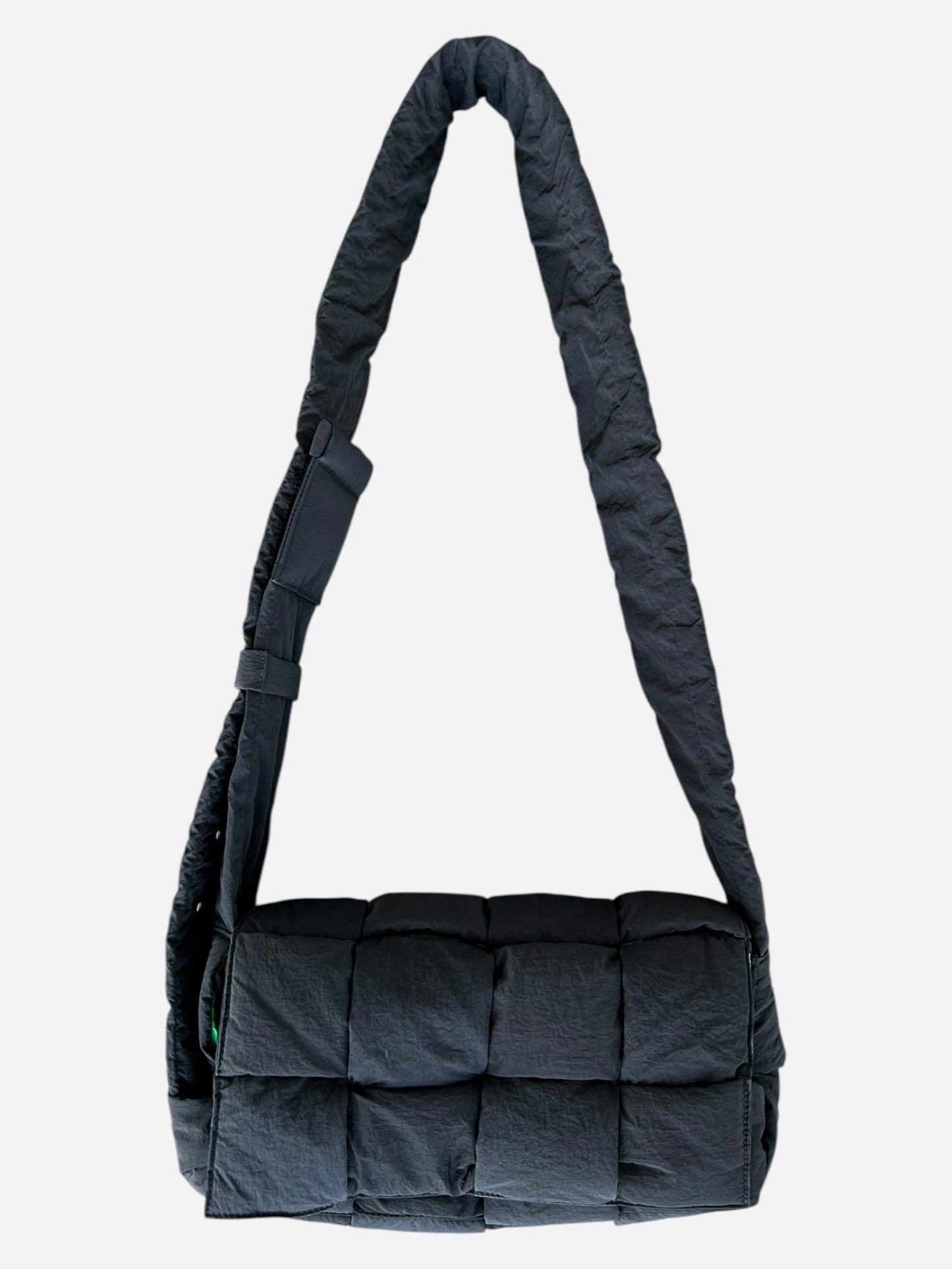 Bottega Veneta Black Padded Tech Cassette Bag