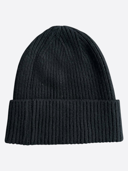Louis Vuitton Black Ahead Logo Beanie
