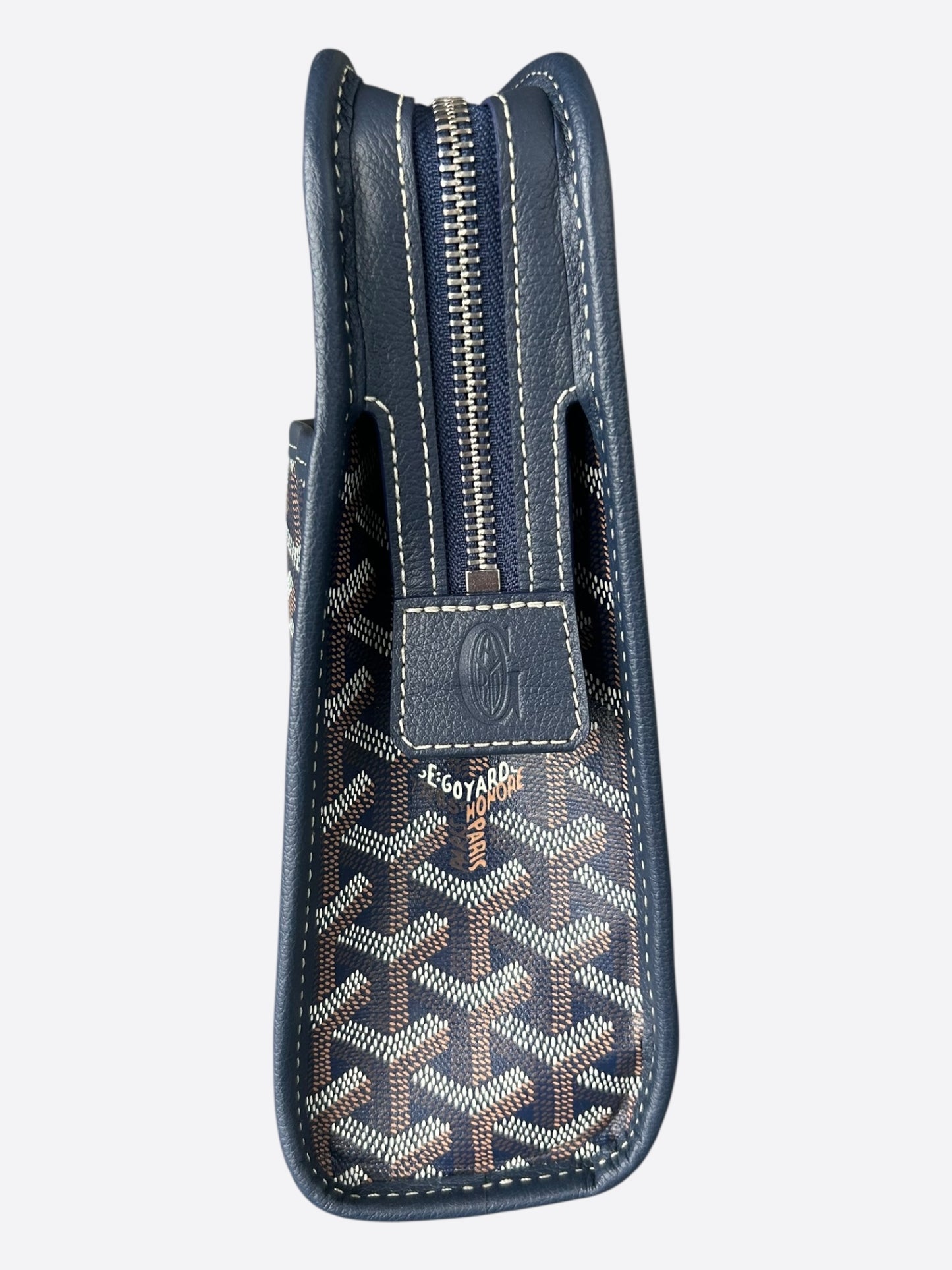 Goyard Navy Jouvence GM Toiletry Bag