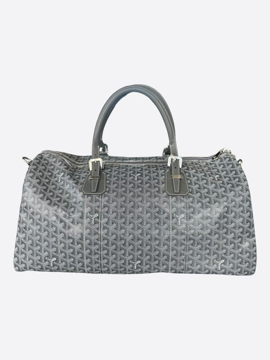 Goyard Grey Boston 50 Duffel Bag