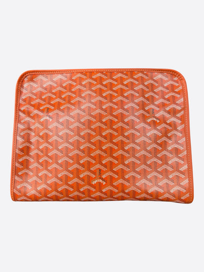 Goyard Orange Jouvence GM Toiletry Bag