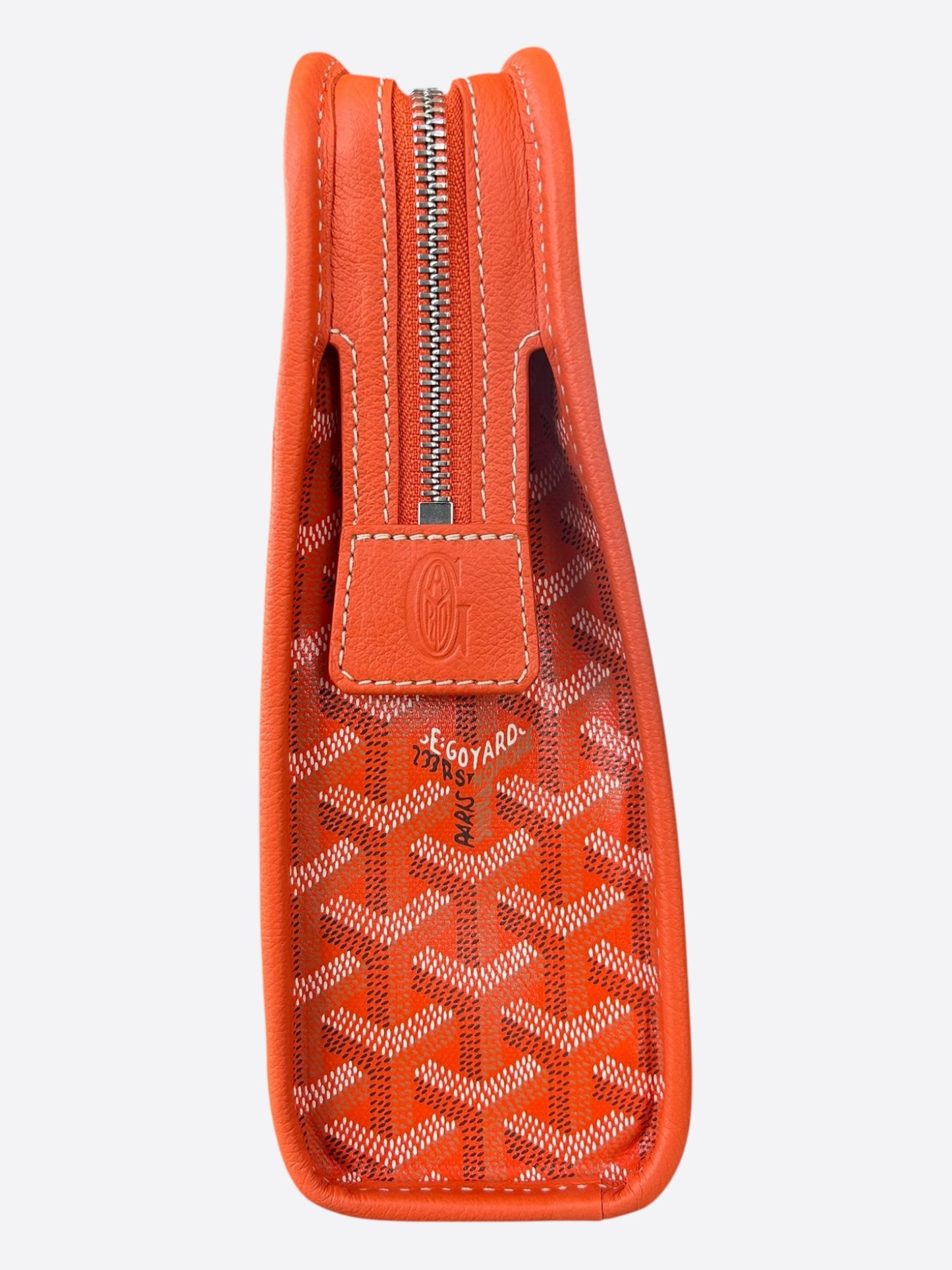 Goyard Orange Jouvence GM Toiletry Bag