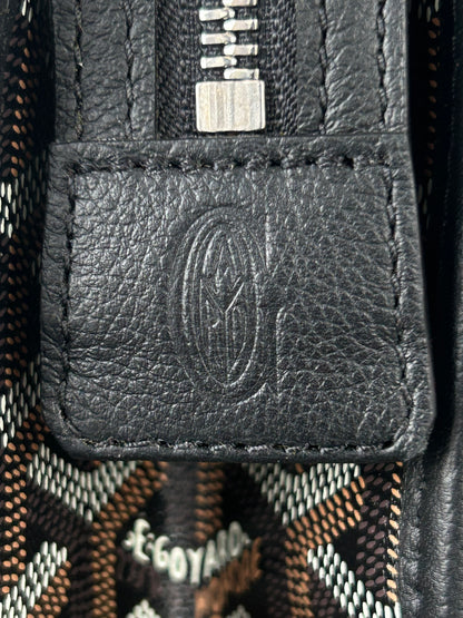 Goyard Black Jouvence GM Toiletry Bag
