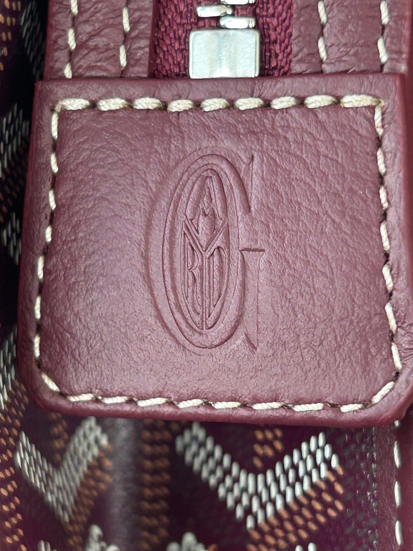 Goyard Burgundy Jouvence GM Toiletry Bag
