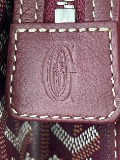 Goyard Burgundy Jouvence GM Toiletry Bag