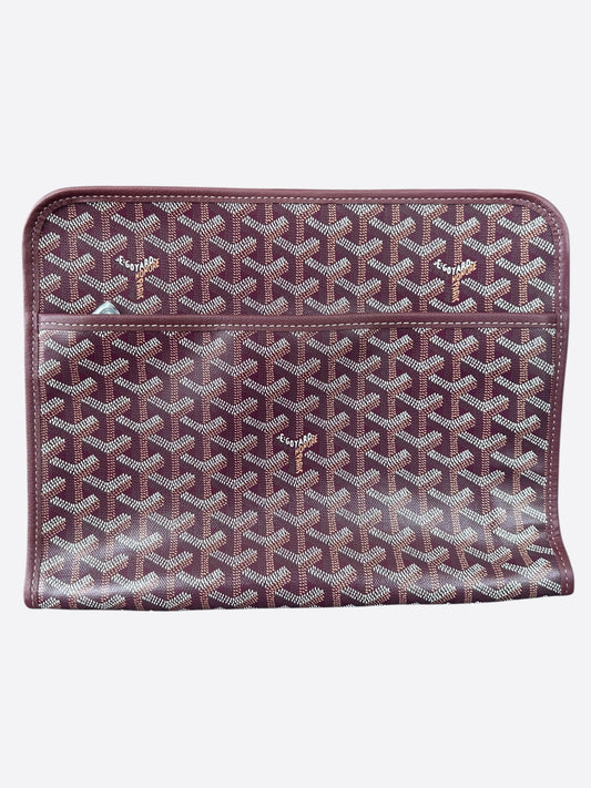 Goyard Burgundy Jouvence GM Toiletry Bag