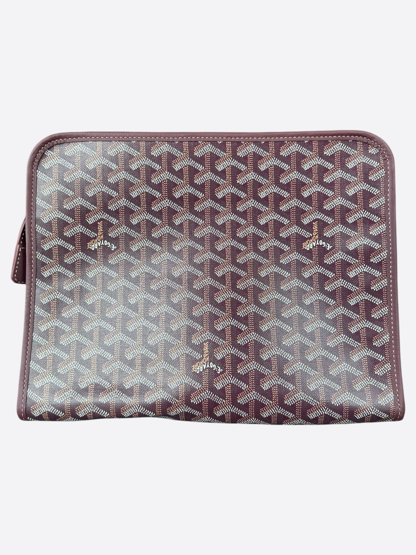 Goyard Burgundy Jouvence GM Toiletry Bag