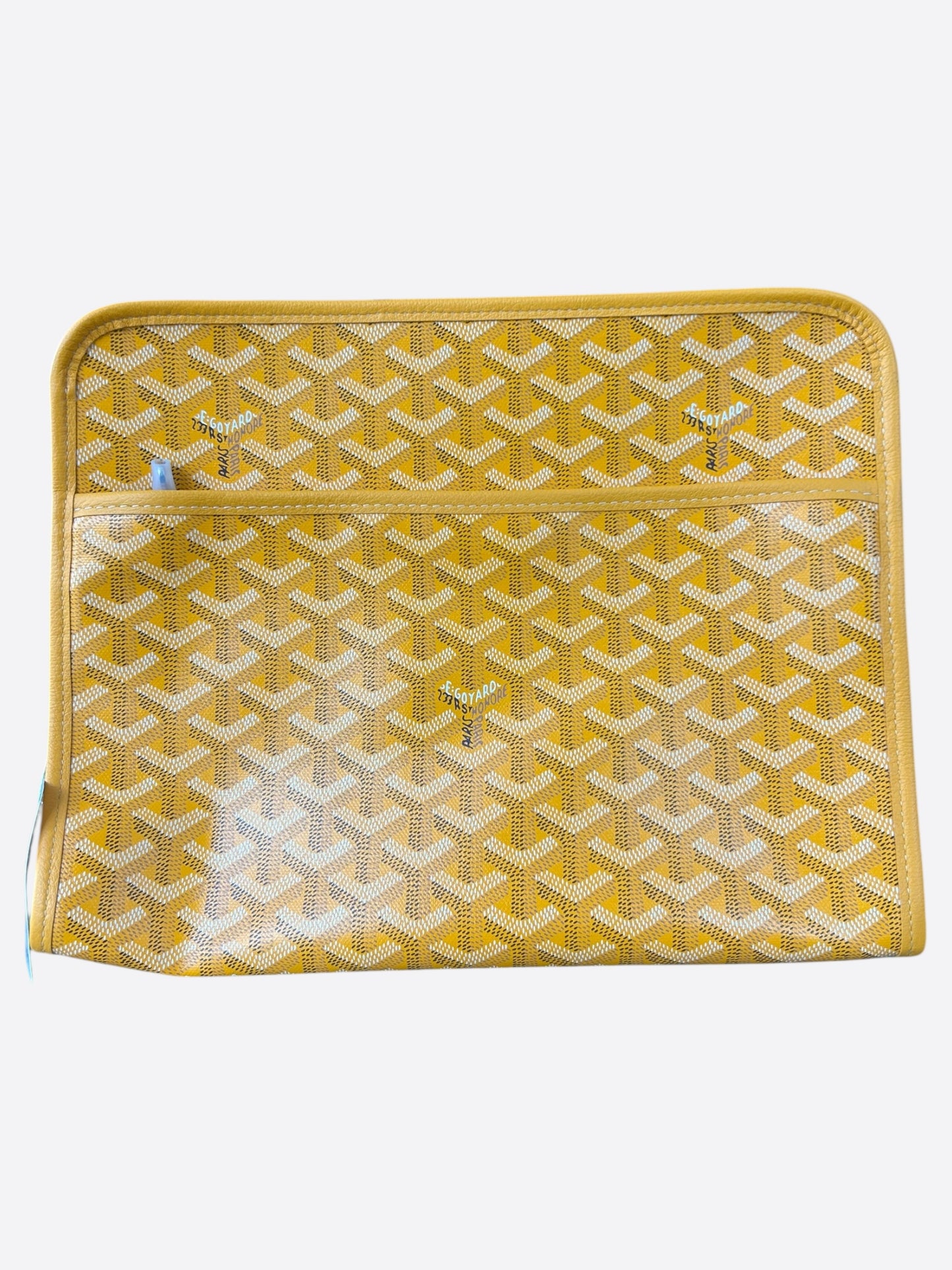 Goyard Yellow Jouvence GM Toiletry Bag
