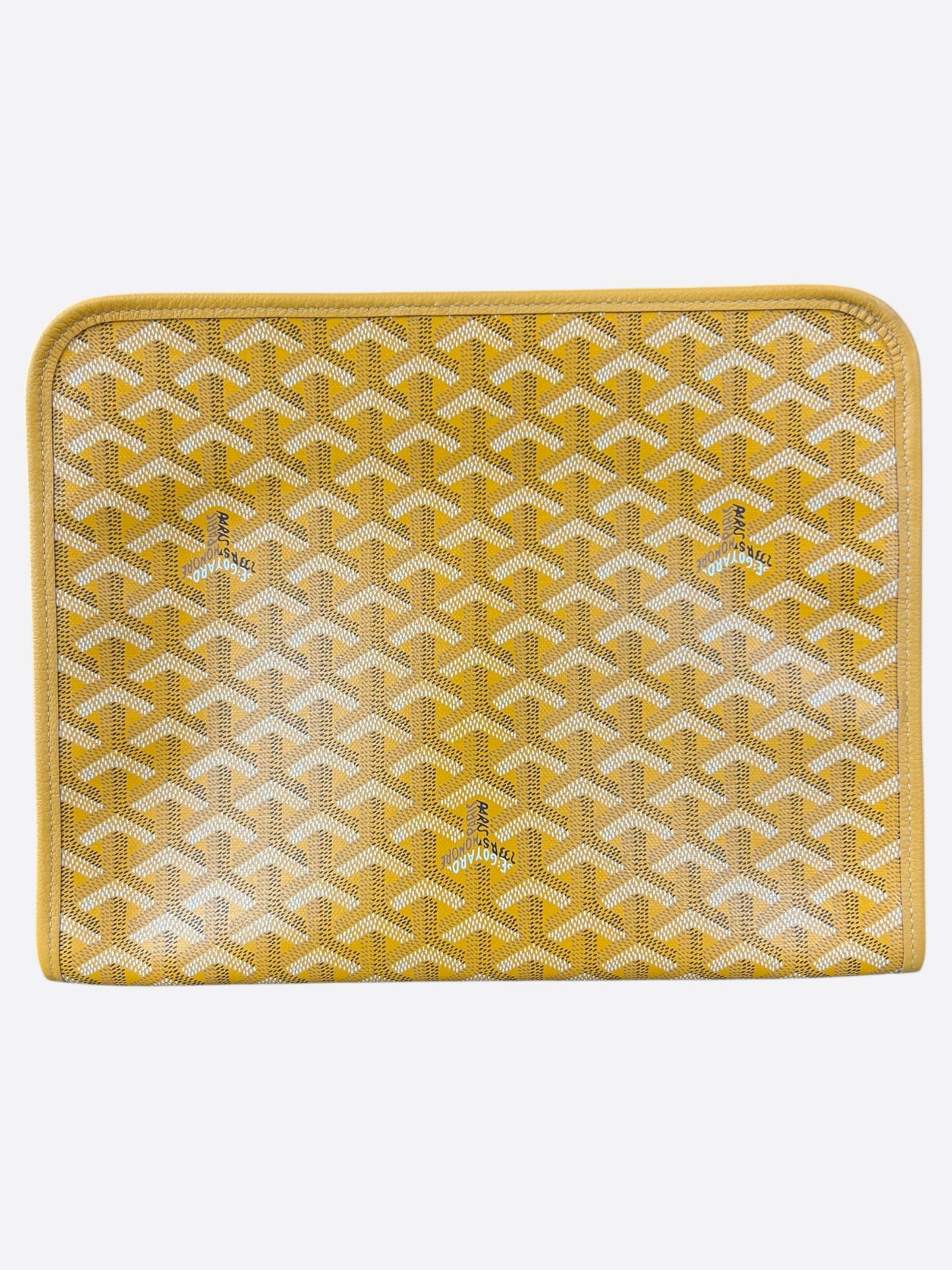 Goyard Yellow Jouvence GM Toiletry Bag