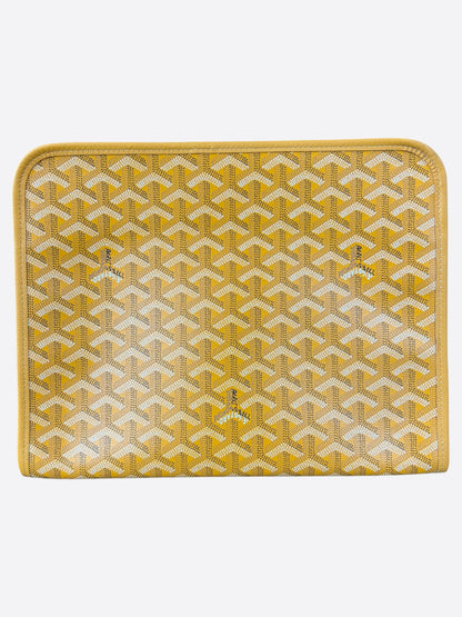 Goyard Yellow Jouvence GM Toiletry Bag