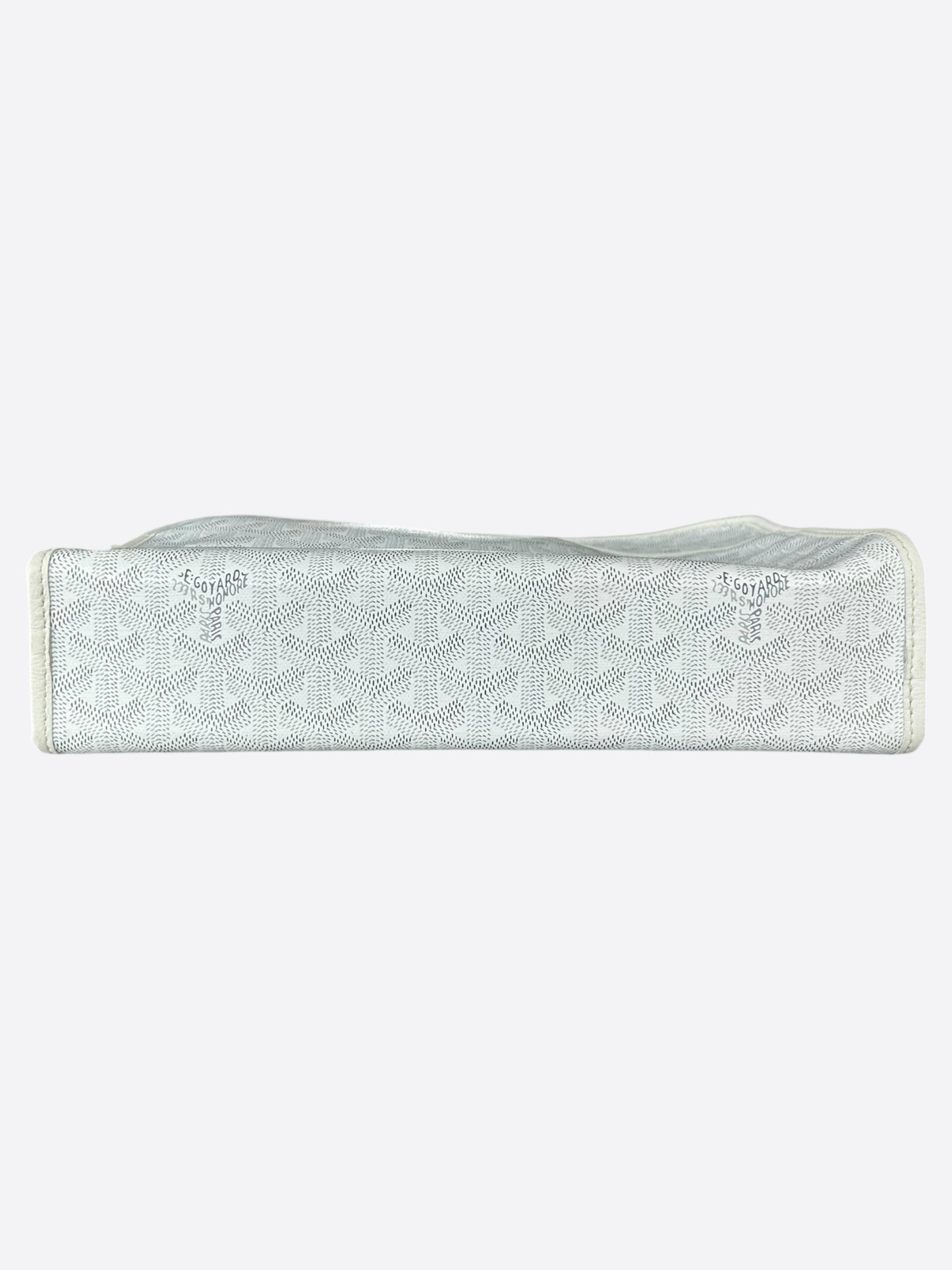 Goyard White Jouvence GM Toiletry Bag