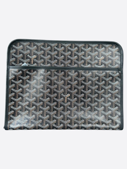 Goyard Black Jouvence GM Toiletry Bag