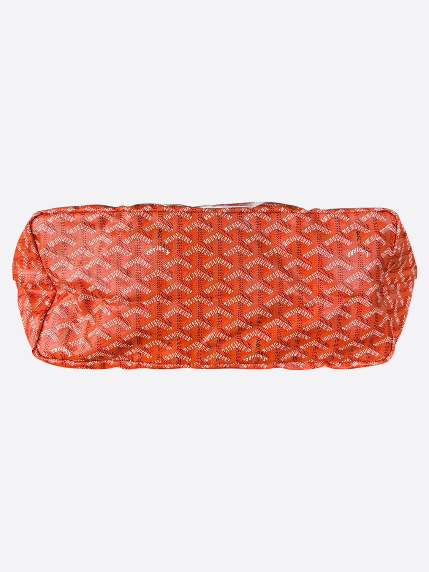 Goyard Orange St. Louis PM Tote Bag