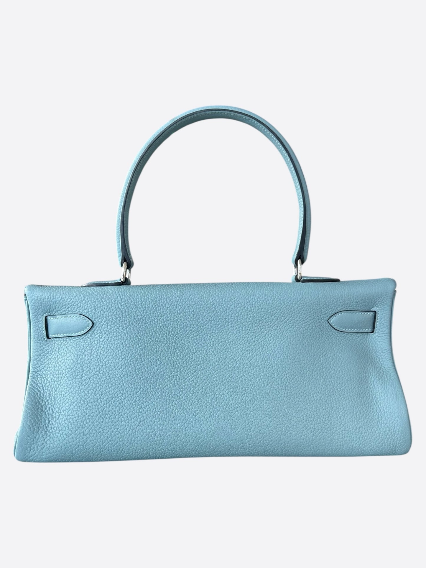 Hermes Blue Togo Shoulder Kelly 40