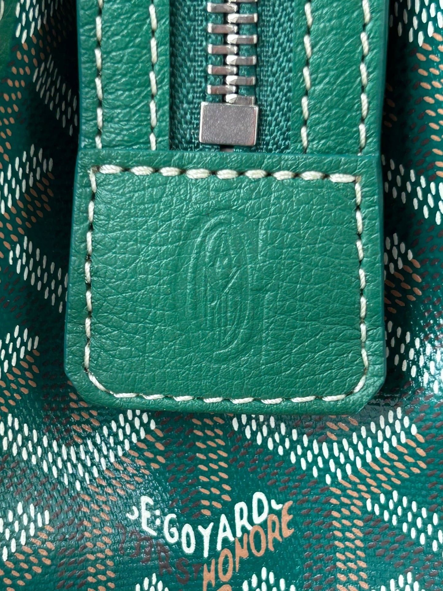 Goyard Green Jouvence GM Toiletry Bag