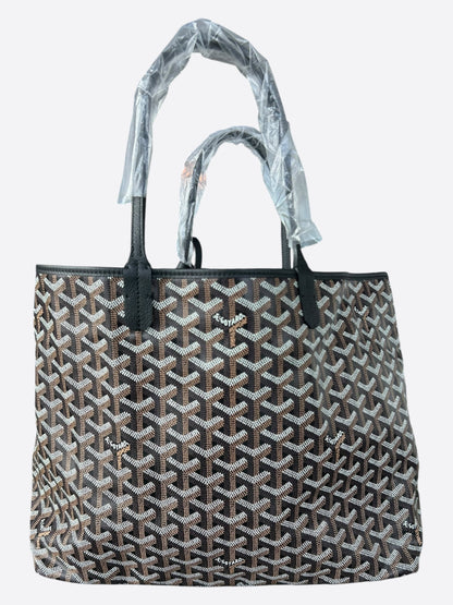 Goyard Black St. Louis PM Tote Bag