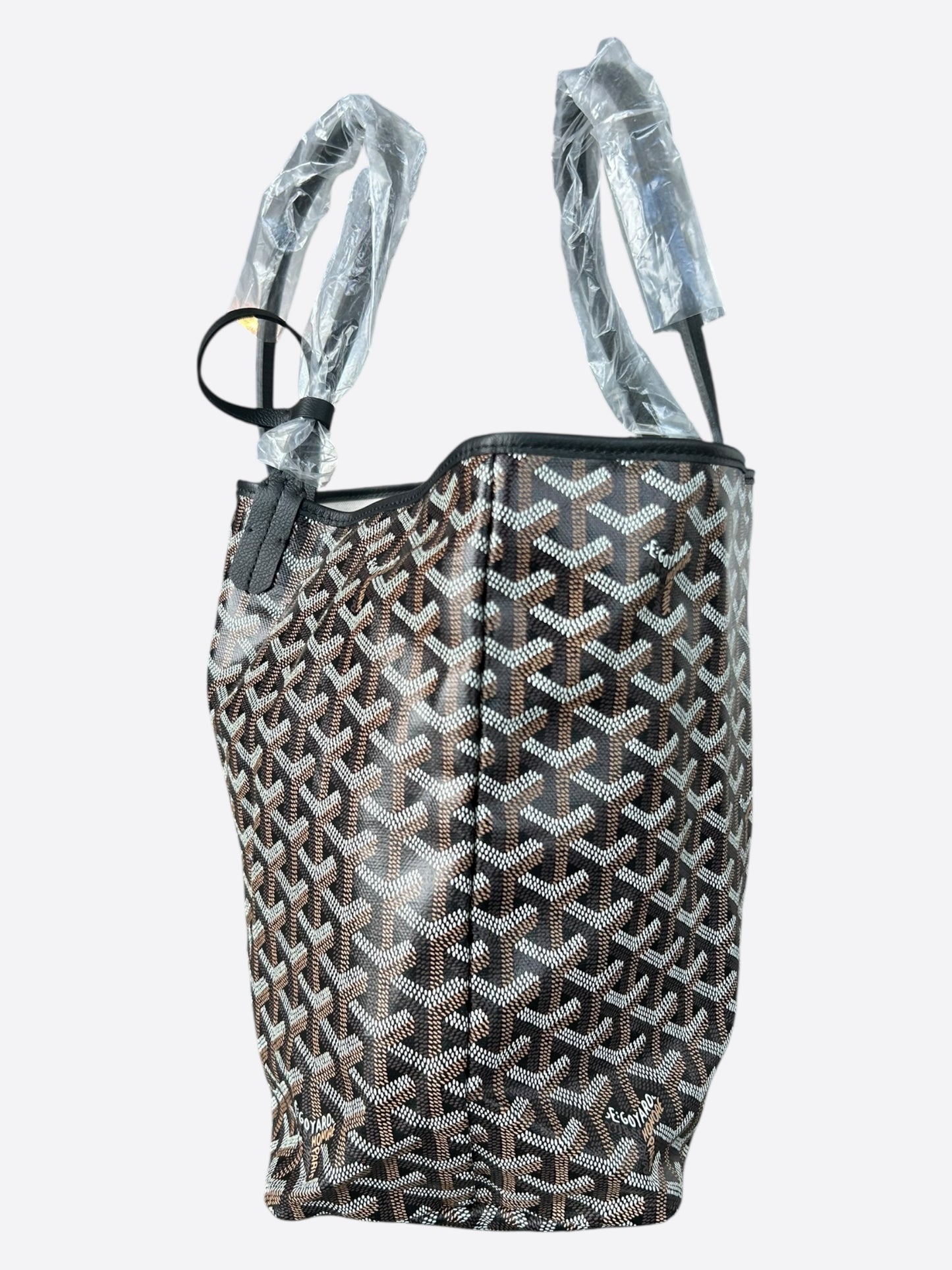 Goyard Black St. Louis PM Tote Bag