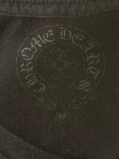 Chrome Hearts Black & White Snowflake Logo Women's T-Shirt