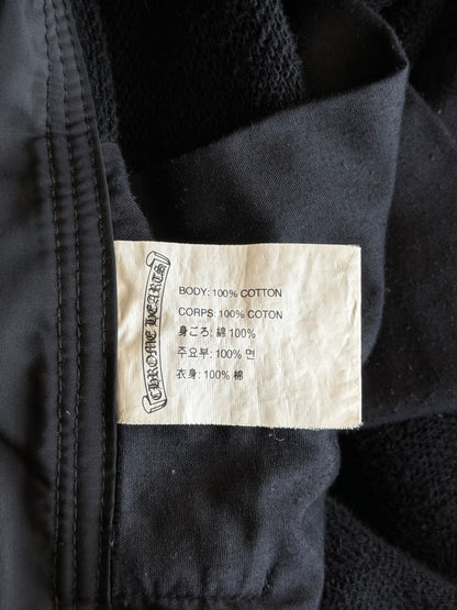 Chrome Hearts Black Cross Patch Women's Sweatpants
