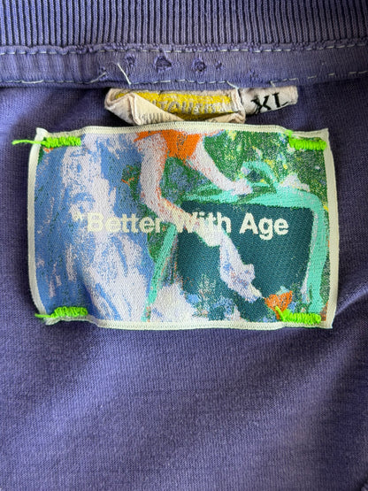 Better With Age Purple Graphic T-Shirt