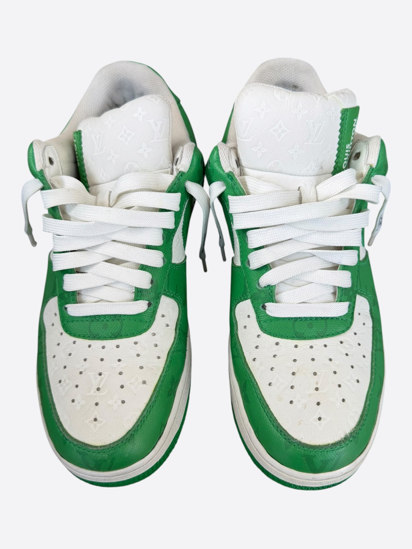 Louis Vuitton Green Air force 1 Monogram Sneakers