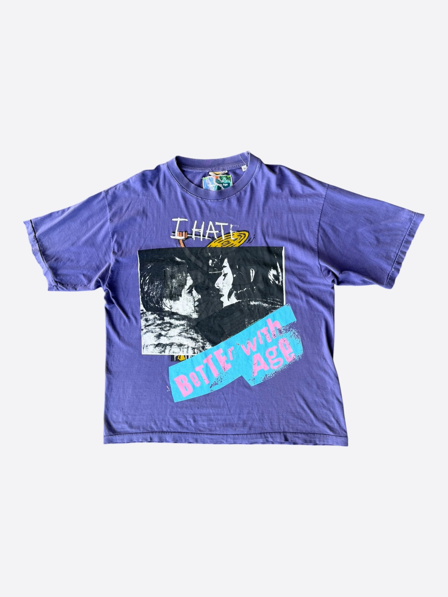 Better With Age Purple Graphic T-Shirt