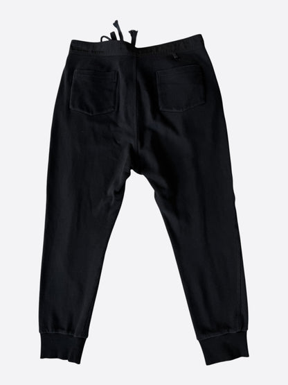 Chrome Hearts Black Cross Patch Women's Sweatpants