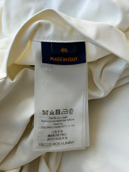 Louis Vuitton White Monogram Reversible Windbreaker